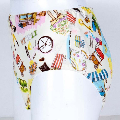 ショーツ TUNIC 50強撚フライス*ワールドカフェ オヤスミパンツ オフ サイズLL 1097LL-A