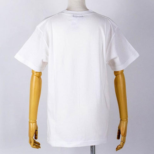 シャツ 横浜ナナ 湘南 NANA Tシャツ バンザイネコ柄 サイズL シロ nn-t4-A