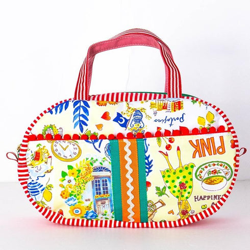 バッグ TUNIC マリンカフェのコスメミニBag 17472-A
