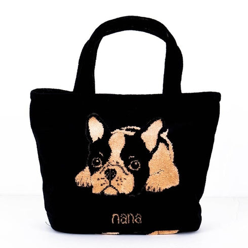 バッグ 横浜ナナ 湘南ナナ NANA ちょこバッグ フレンチブルドック クロベージュ nn-tyk7-D