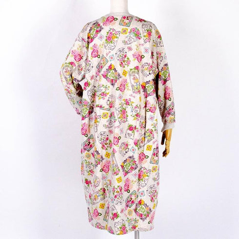 ワンピース TUNIC ミニ裏毛・カードレディ トレーナーワンピース フリーサイズ ベージュ杢 43926-A