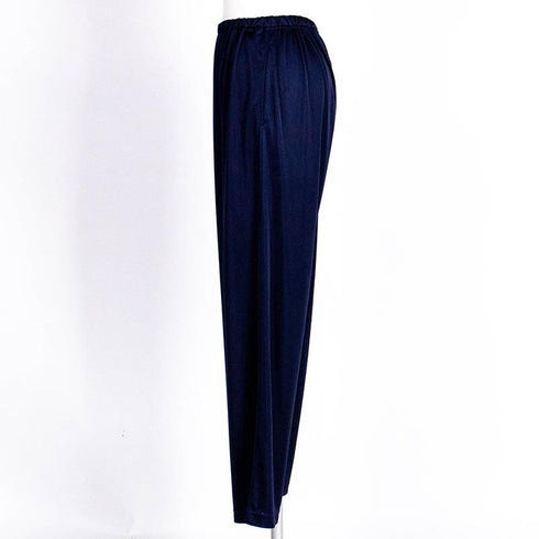 ボトム TUNIC ラピア無地・単品パンツ 紺 3002-A