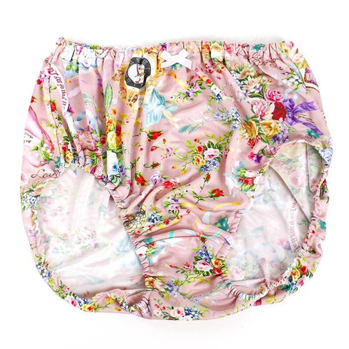 ショーツ 下着 TUNIC ビスコラピア・シャイニーデイ オヤスミパンツ ピンク 1133L-A