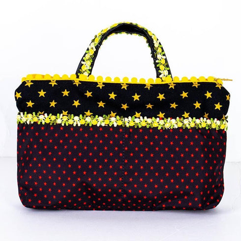 バッグ TUNIC 鴨居キャラ星のダンサーのバッグinBag クロ 19282-B