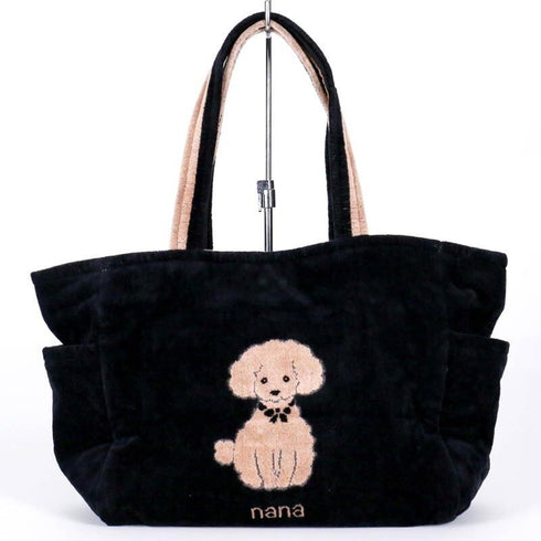 バッグ 横浜ナナ 湘南ナナ NANA 湘南バッグ プードル クロベージュ nn-sn9