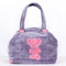 バッグ 横浜ナナ NANA ボストンバッグ中 ベア柄 グレーピンク nn-btm7-I