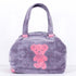 バッグ 横浜ナナ NANA ボストンバッグ中 ベア柄 グレーピンク nn-btm7-I