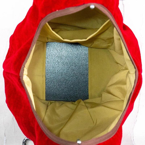 バッグ 横浜ナナ 湘南ナナ NANA Kバッグ フレンチブルドッグ柄 アカベージュ nn-k63