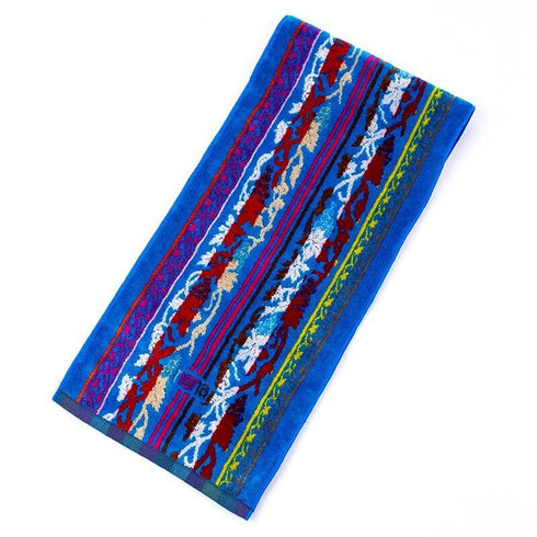 タオル 横浜ナナ 湘南ナナ NANA フェイスタオル ハーフ ブドウ ブルー多色 nn-fth30-G