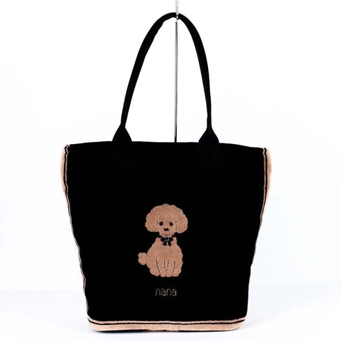 バッグ 横浜ナナ NANA ショルダーバッグ プードル クロベージュ nn-sb13