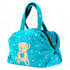 バッグ 横浜ナナ NANA ボストンバッグ中 ハートベア柄 ターコイズブルーベージュ nn-btm56-D