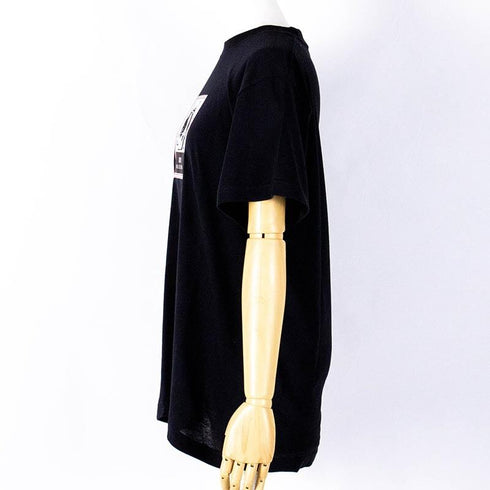 シャツ 横浜ナナ 湘南 NANA Tシャツ フレンチブルドッグ柄 サイズL クロ nn-t3-B