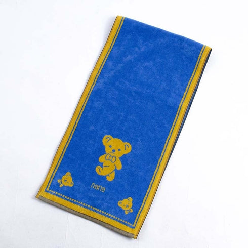 タオル 横浜ナナ NANA スポーツタオル ベア ブルーイエロー nn-spt147