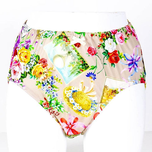 ショーツ 下着 TUNIC ビスコラピア・オールハピネス オヤスミパンツ モカ 1118M-A