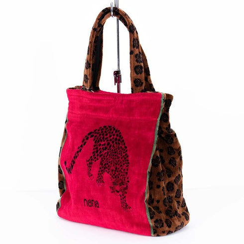 バッグ 横浜ナナ 湘南ナナ NANA タウンバッグ ジャガー アカ nn-twn3-B