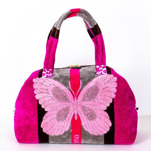 バッグ 横浜ナナ 湘南ナナ NANA ワンデーバッグ B蝶柄 ピンク nn-OD1-D