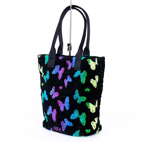バッグ 横浜ナナ NANA ナナバッグ小 パピヨン クロ多色 nn-bs8-A
