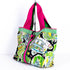 バッグ TUNIC タフタインクジェットプリント ガーデンパーティーのBag クロ 17433-A