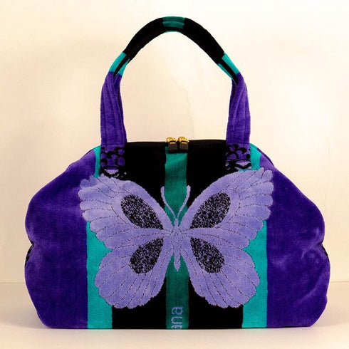 バッグ 横浜ナナ 湘南ナナ NANA ワンデーバッグ B蝶柄 パープル nn-OD1-C