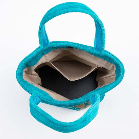 バッグ 横浜ナナ NANA ちょこバッグ フレンチブルドック ターコイズブルーベージュ nn-tyk7-C