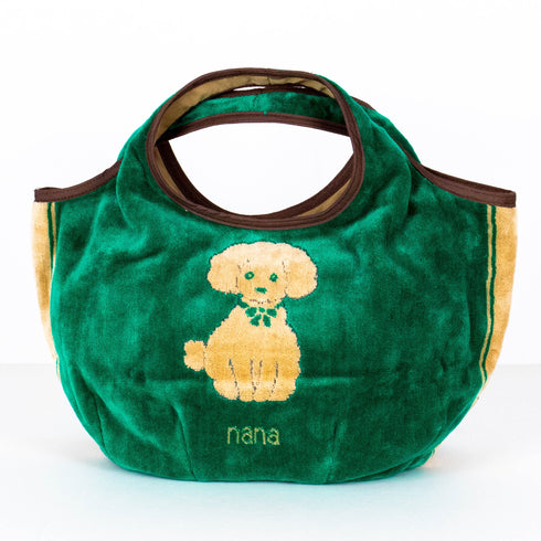 バッグ 横浜ナナ 湘南ナナ NANA Kバッグ プードル グリーンベージュ nn-k55