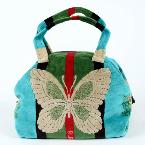 バッグ 横浜ナナ NANA ボストンバッグ中 B蝶 ベージュ nn-btm14