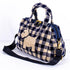 バッグ 横浜ナナ 湘南ナナ NANA 2Wayバック スコッチテリア柄 紺ベージュ nn-2way11-A