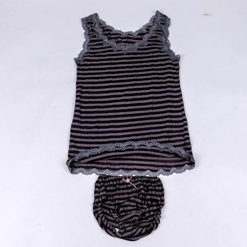 ランニング 下着 TUNIC【定番】サッカーボーダー ランニングシャツ グレー フリーサイズ 9009-F