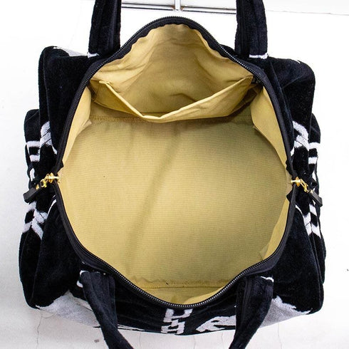 バッグ 横浜ナナ 湘南ナナ NANA ワンデーバッグ ホース柄 クロシロ nn-OD6-A