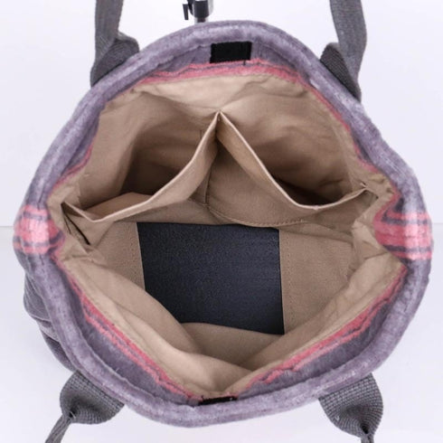バッグ 横浜ナナ NANA ナナバッグ小 プードル グレーピンク nn-bs23