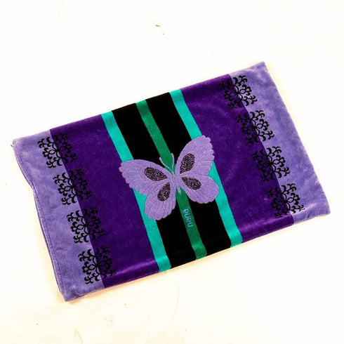 ピローケース 横浜ナナ 湘南ナナ NANA ピローケース B蝶 パープル nn-pcs1-C