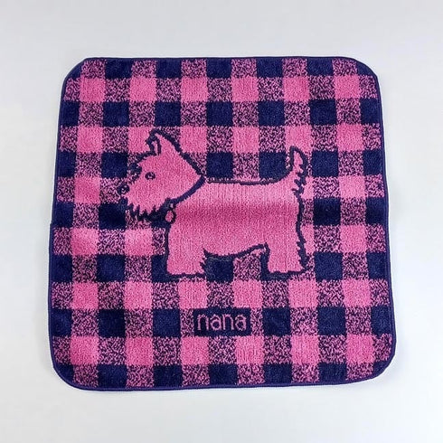 ハンドタオル 横浜ナナ 湘南ナナ NANA ハンドタオル 2枚セット スコッチテリア nn-hm-sct