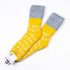 ソックス fromF モコモコソックス ヒューパイバンセトコア!/良い1日を! マスタード サイズL 40-42 (26ー28.5cm)TV056LC
