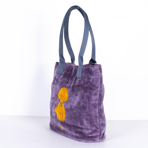 バッグ 横浜ナナ 湘南ナナ NANA H1バッグ プードル グレーイエロー nn-H1-13D