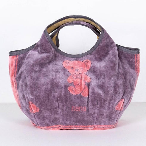 バッグ 横浜ナナ 湘南ナナ NANA Kバッグ ベア グレーピンク nn-k49