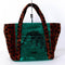 バッグ 横浜ナナ 湘南ナナ NANA トートバッグ小 ジャガー柄 グリーン nn-tts5C