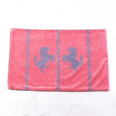 ピローケース 横浜ナナ 湘南ナナ NANA ピローケース ホース柄 ピンクグレー nn-pcs6-A