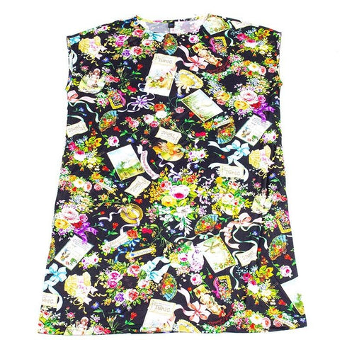 チュニック TUNIC ビスコラピア・オールハピネス フレンチチュニック クロ 13417-D