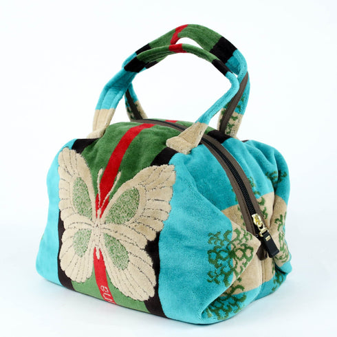 バッグ 横浜ナナ NANA ボストンバッグ中 B蝶 ベージュ nn-btm14