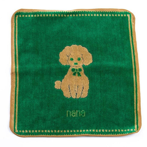ハンドタオル 横浜ナナ 湘南ナナ NANA ハンドタオル 2枚セット プードル nn-hm-pd3