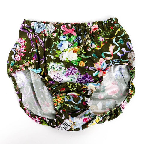 ショーツ 下着 TUNIC ビスコラピア・シャイニーデイ オヤスミパンツ カーキ 1133L-B