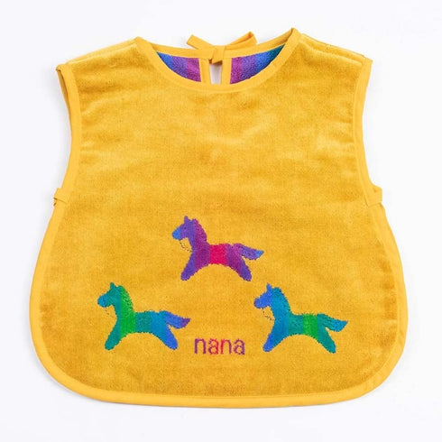 エプロン 横浜ナナ 湘南ナナ NANA 子供前掛け ポニー   イエロー多色 nn-kep7-B