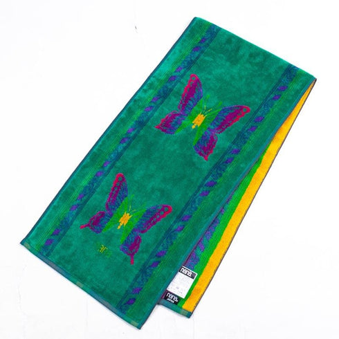 タオル 横浜ナナ 湘南ナナ NANA スポーツタオル パピヨン2柄 パープル多色 nn-spt251