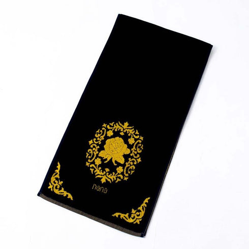 タオル 横浜ナナ 湘南ナナ NANA スポーツタオル ローズ3 クロイエロー nn-spt164