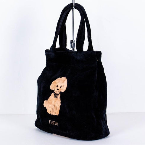 バッグ 横浜ナナ NANA タウンバッグ プードル クロベージュ nn-twn7-B
