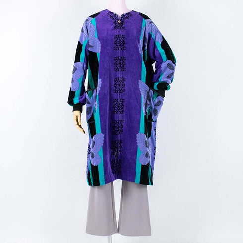 ガウン 横浜ナナ 湘南ナナ NANA ホームウェア  サイズL B蝶 パープル nn-gwn1C