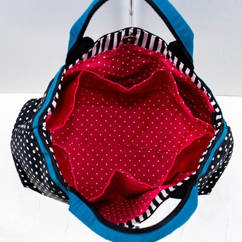バッグ TUNIC ★チョコラインのミニBag クロオフドット 18190-B
