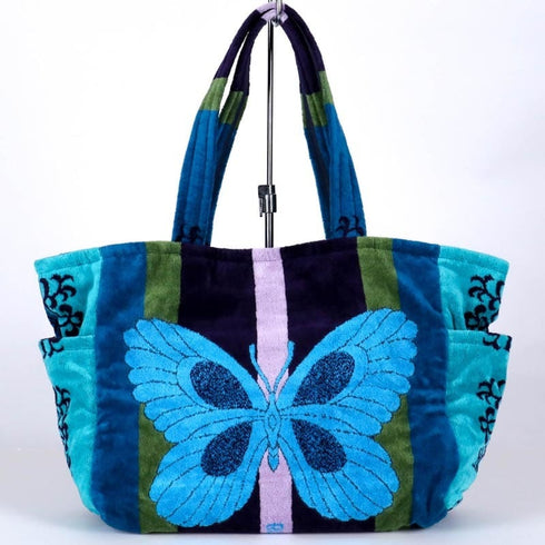 バッグ 横浜ナナ 湘南ナナ NANA 湘南バッグ B蝶 ブルー nn-sn1-B