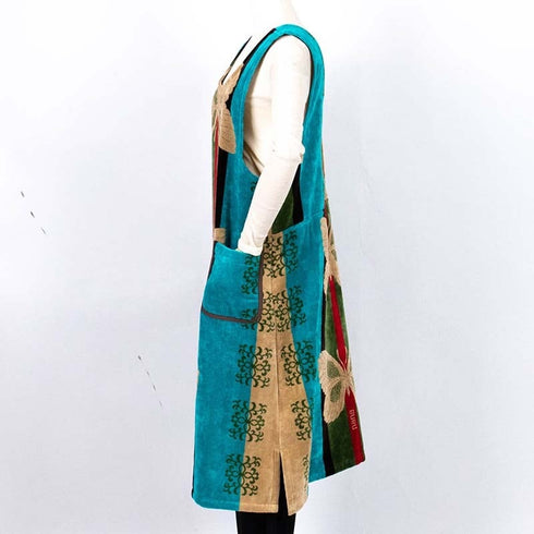 エプロン 横浜ナナ NANA ジャンパースカート B蝶 ベージュ nn-jbsk1A