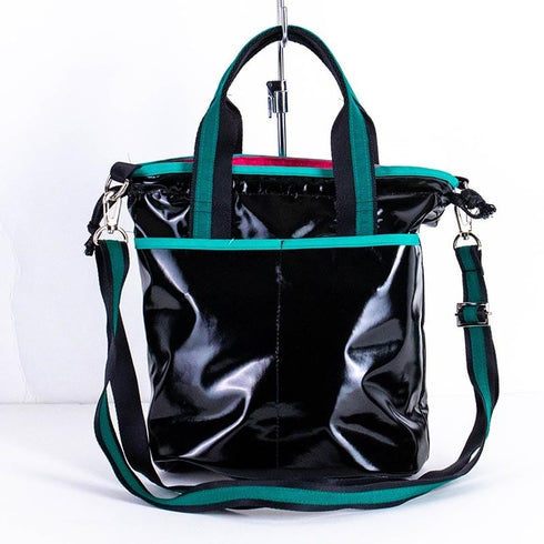 バッグ TUNIC セリーナBag セシリーの巾着ポシェット クロ 11328-B